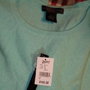 Preswick & Moore Light Blue Knit Top